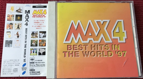 Various : MAX 4 (Best Hits In The World '97) (CD, Comp)