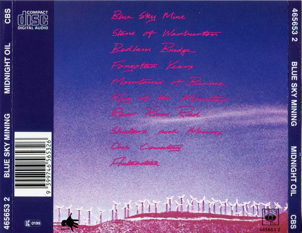 Midnight Oil : Blue Sky Mining (CD, Album, RE)