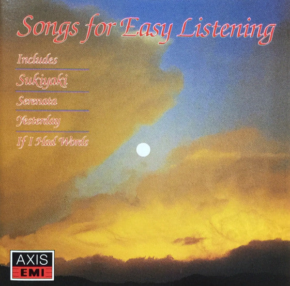 Various : Songs For Easy Listening (CD, Comp)