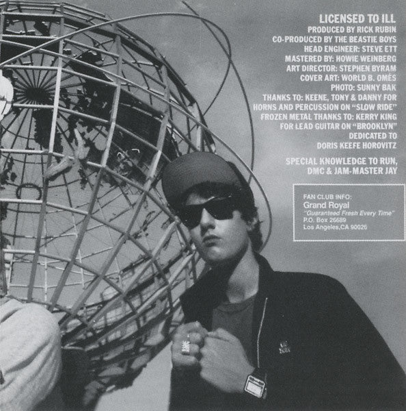 Beastie Boys : Licensed To Ill (CD, Album, RE)
