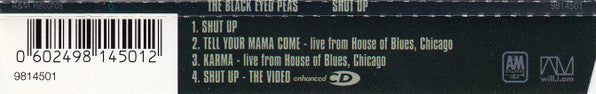 Black Eyed Peas : Shut Up (CD, Maxi, Enh)