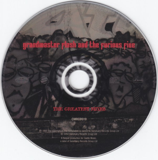 Grandmaster Flash & The Furious Five : The Greatest Mixes (CD, Comp, RE)