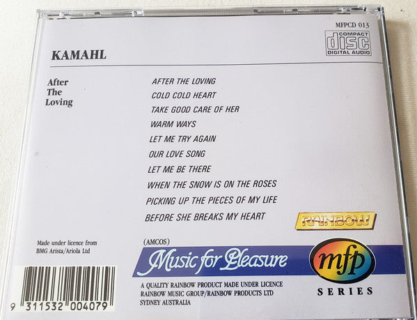 Kamahl : After The Loving (CD, Comp, RE)
