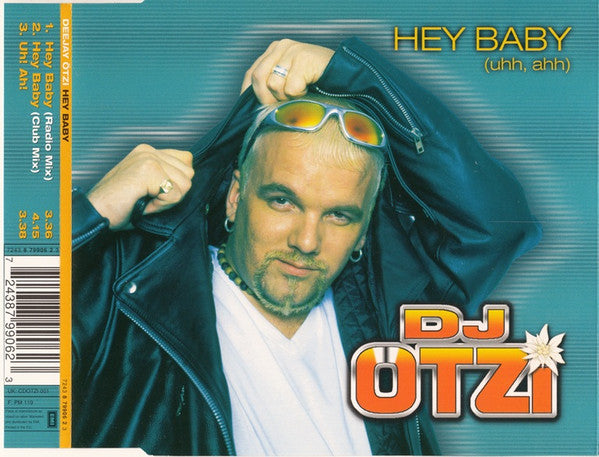 DJ Ötzi : Hey Baby (Uhh, Ahh) (CD, Single)