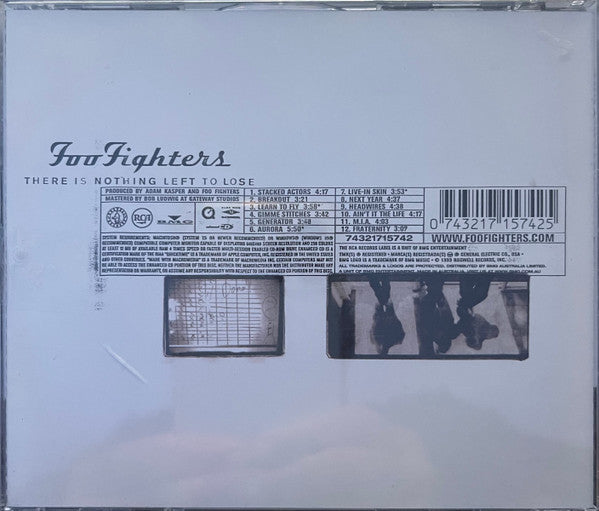 Foo Fighters : There Is Nothing Left To Lose (CD, Album, Enh, RE)
