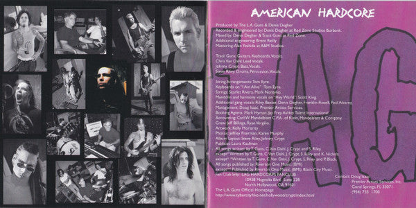 The L.A. Guns* : American Hardcore (CD, Album)