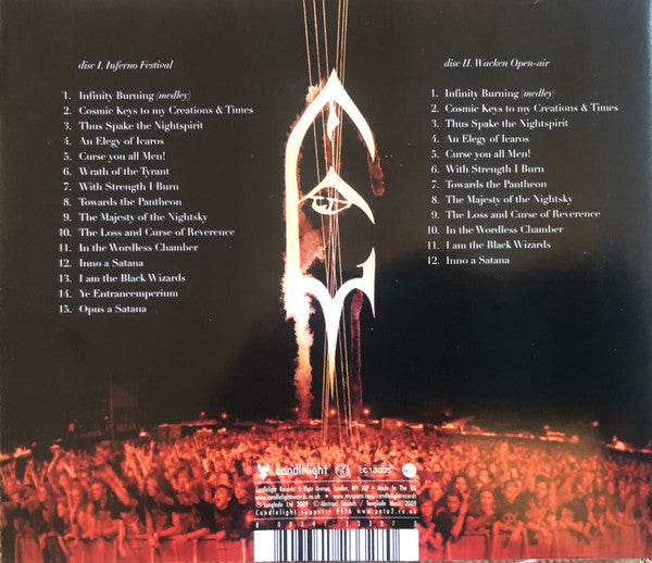 Emperor (2) : Live Inferno (2xCD, Album, Sli)
