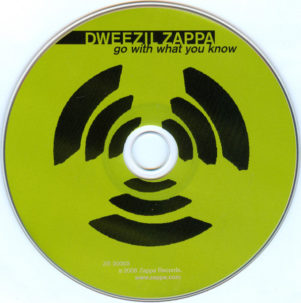 Dweezil Zappa : Go With What You Know (CD, Album)