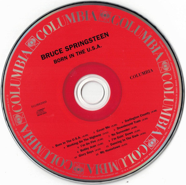 Bruce Springsteen : Born In The U.S.A. (CD, Album, RE, RM)