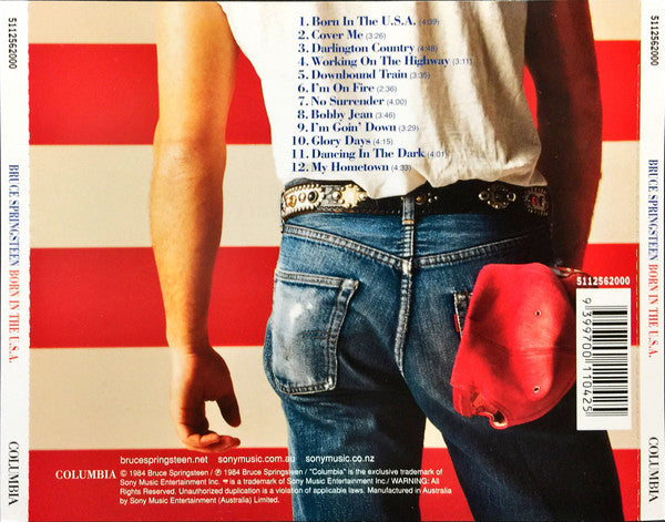 Bruce Springsteen : Born In The U.S.A. (CD, Album, RE, RM)