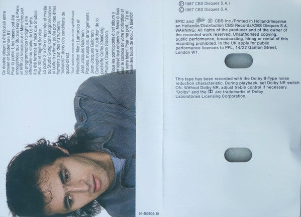 Jean-Jacques Goldman : Entre Gris Clair Et Gris Foncé (Cass, Album)