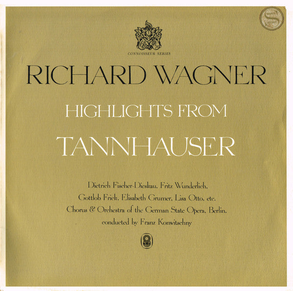 Richard Wagner : Highlights From Tannhäuser (LP, Club)