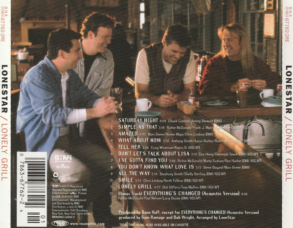 Lonestar (3) : Lonely Grill (CD, Album)
