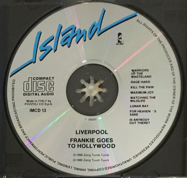 Frankie Goes To Hollywood : Liverpool (CD, Album)