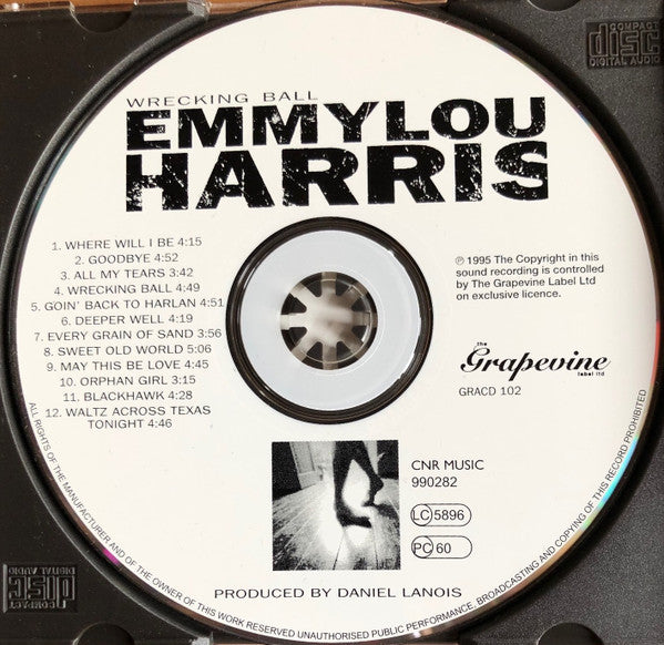 Emmylou Harris : Wrecking Ball (HDCD, Album)