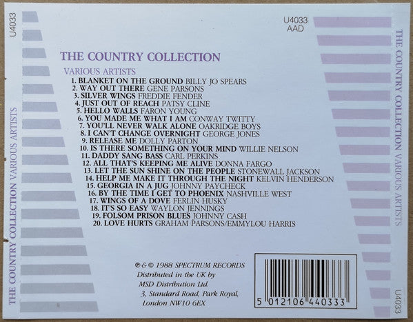 Various : The Country Collection (CD, Comp)
