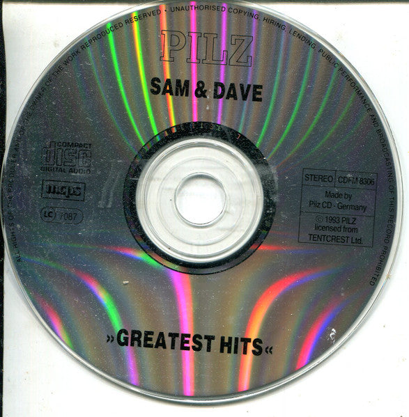 Sam & Dave : Greatest Hits (CD, Comp, RM)
