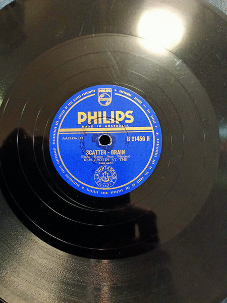 Ken Griffin At The Organ* : Scatter-Brain / Now Is The Hour (Shellac, 10")