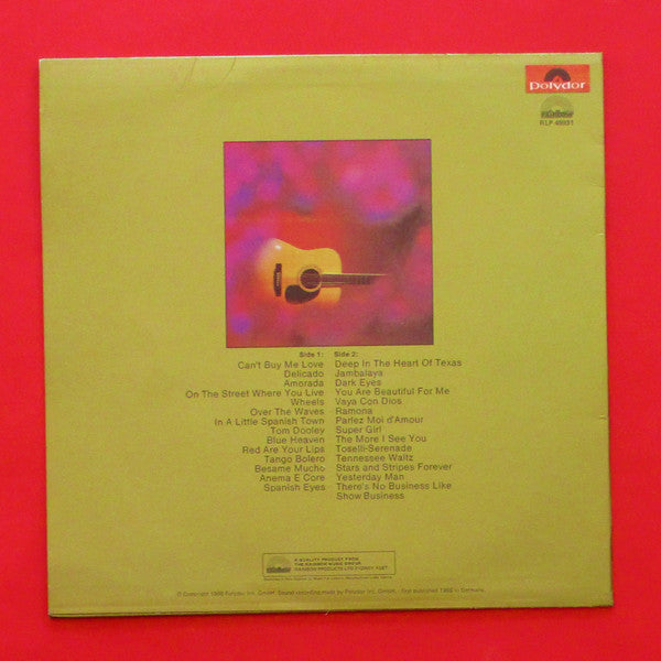 Karlheinz Kästel : Guitar In Gold (LP, Album, RE)