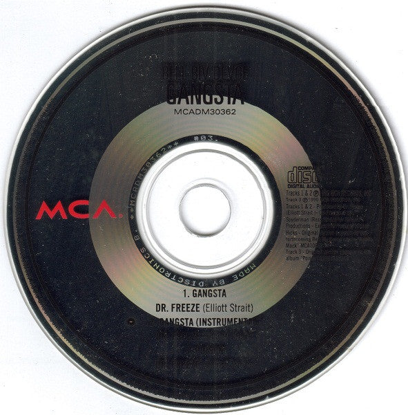Bell Biv Devoe : Gangsta (CD, Single)