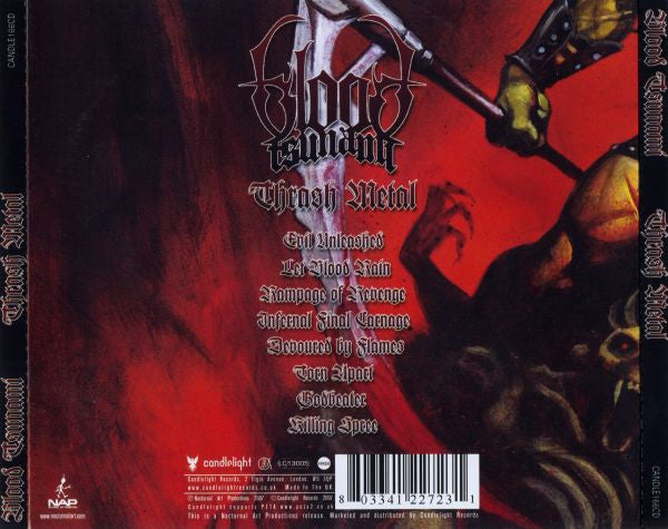 Blood Tsunami : Thrash Metal (CD, Album)