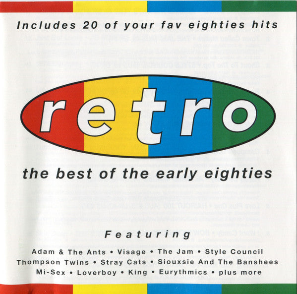 Various : Retro - The Best Of The Early Eighties (CD, Comp, Whi)