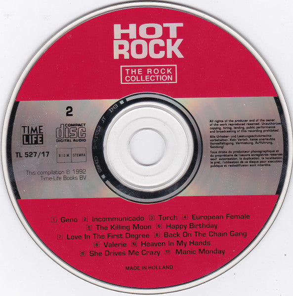 Various : The Rock Collection (Hot Rock) (2xCD, Comp)