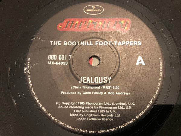 Boothill Foot Tappers : Jealousy (7", Single)