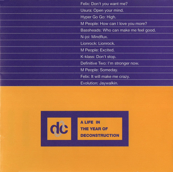 Various : A Life In The Year Of Deconstruction (CD, Comp)