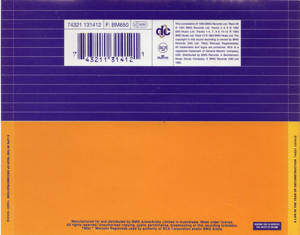 Various : A Life In The Year Of Deconstruction (CD, Comp)
