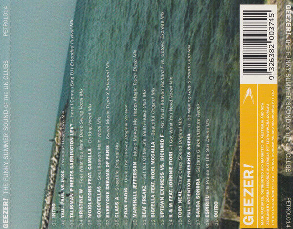 Various : Geezer! - The Funky Summer Sound Of The UK Clubs (CD, Mixed)
