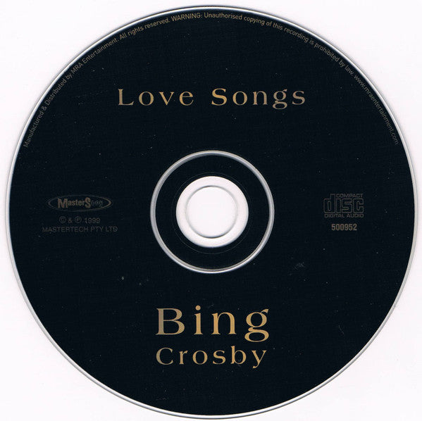Bing Crosby : Love Songs (CD, Comp)