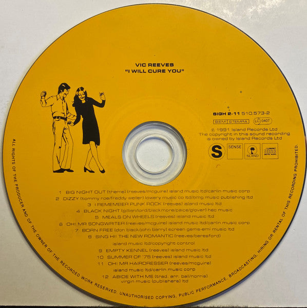 Vic Reeves : I Will Cure You (CD, Album)