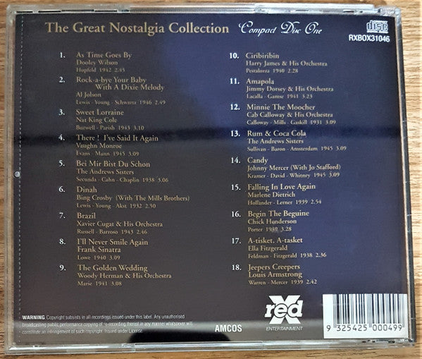 Various : The Great Nostalgia Collection (3xCD, Comp + Box)
