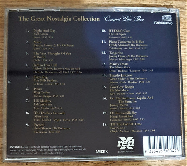 Various : The Great Nostalgia Collection (3xCD, Comp + Box)