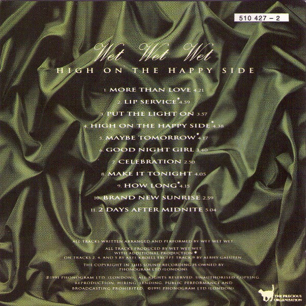 Wet Wet Wet / Maggie Pie & The Imposters : High On The Happy Side / Cloak And Dagger (CD, Album + CD, Album + Ltd)