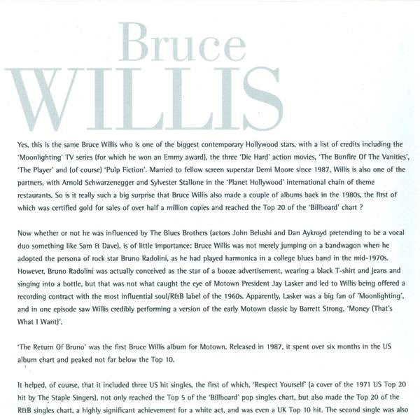 Bruce Willis : Bruce Willis (CD, Comp)