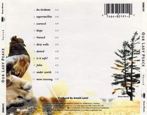 Our Lady Peace : Naveed (CD, Album)