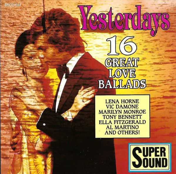 Various : Yesterdays - 16 Great Love Ballads (CD, Comp)