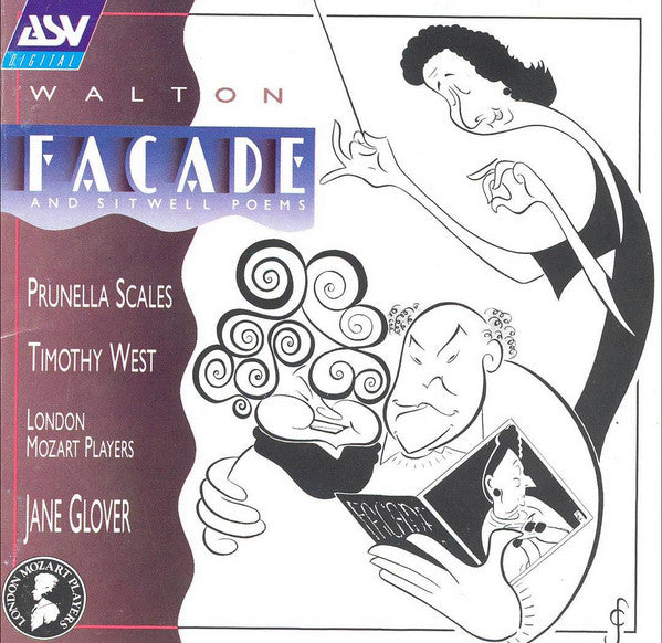 William Walton* / Edith Sitwell : Façade (CD, Album, Mono, RE, RM)