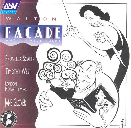 William Walton* / Edith Sitwell : Façade (CD, Album, Mono, RE, RM)