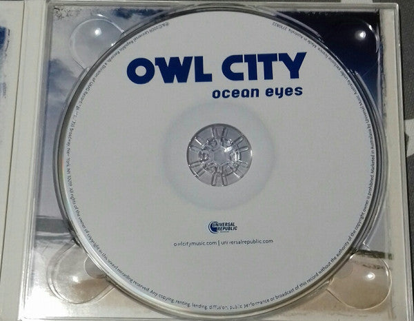 Owl City : Ocean Eyes (CD, Album, Dig)