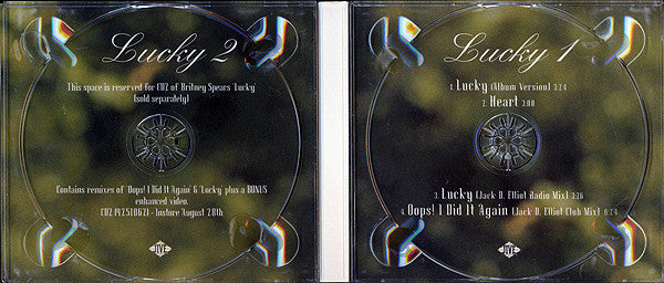 Britney Spears : Lucky (CD, Single, CD1)