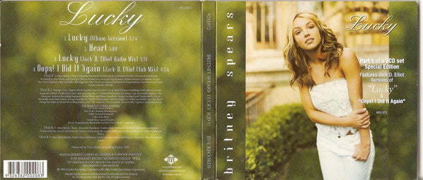 Britney Spears : Lucky (CD, Single, CD1)