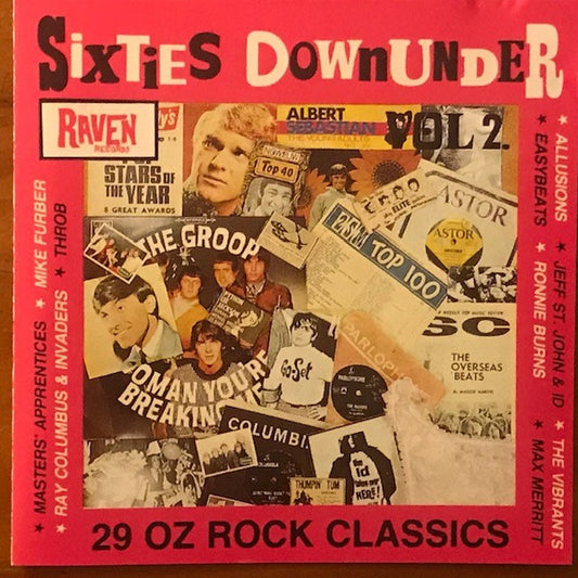 Various : Sixties Downunder Vol. 2 (CD, Comp, RE)
