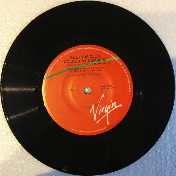 Culture Club : Miss Me Blind (7", Single)