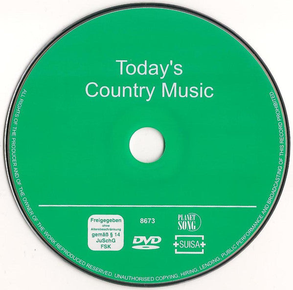 Various : Today's Country Music (DVD-V, PAL)