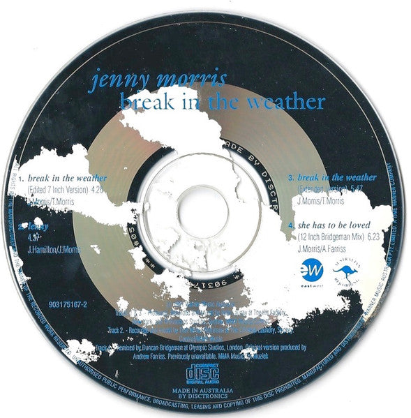 Jenny Morris : Break In The Weather (CD, Maxi)