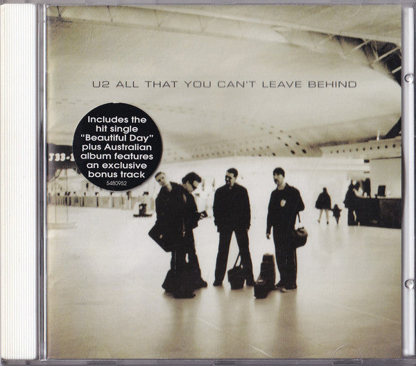 U2 : All That You Can't Leave Behind (CD, Album, PMI)