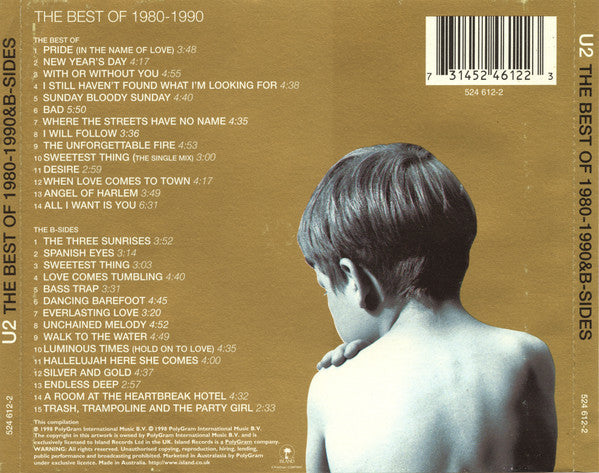U2 : The Best Of 1980-1990 & B-Sides (2xCD, Comp, S/Edition)